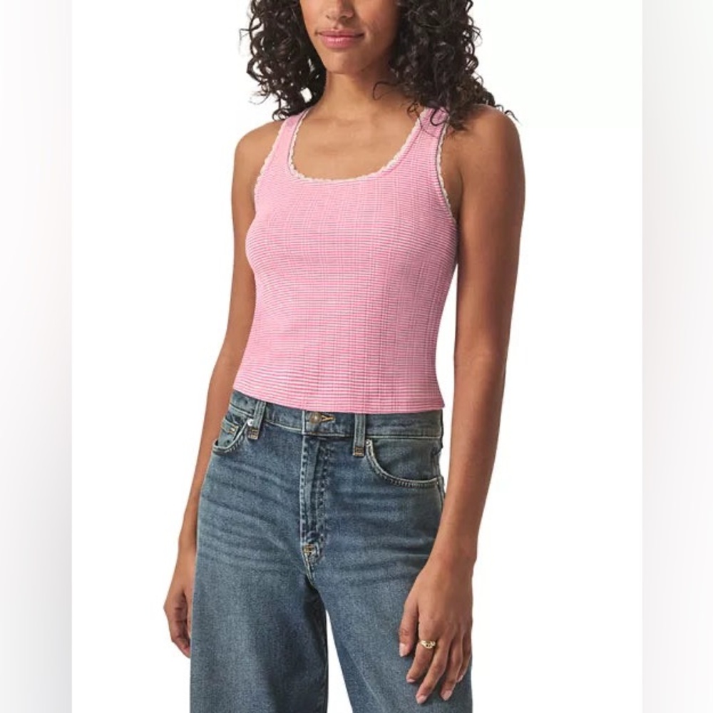 Splendid Pointelle Rib Tank BNWT - Picture 2 of 6